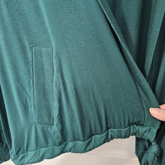 Torrid Super Soft Green Open Cardigan Plus Size 18/20 (Torrid 2) - Picture 3 of 6